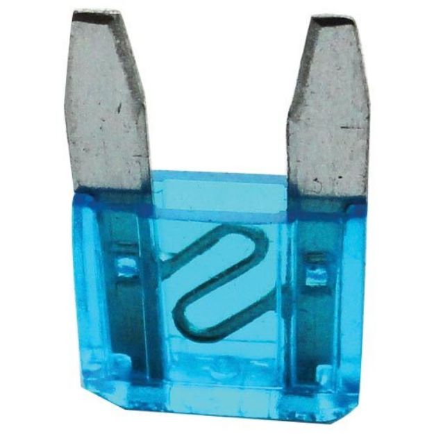 Picture of 2 Amp Mini Blade Fuse (Different sizes available)